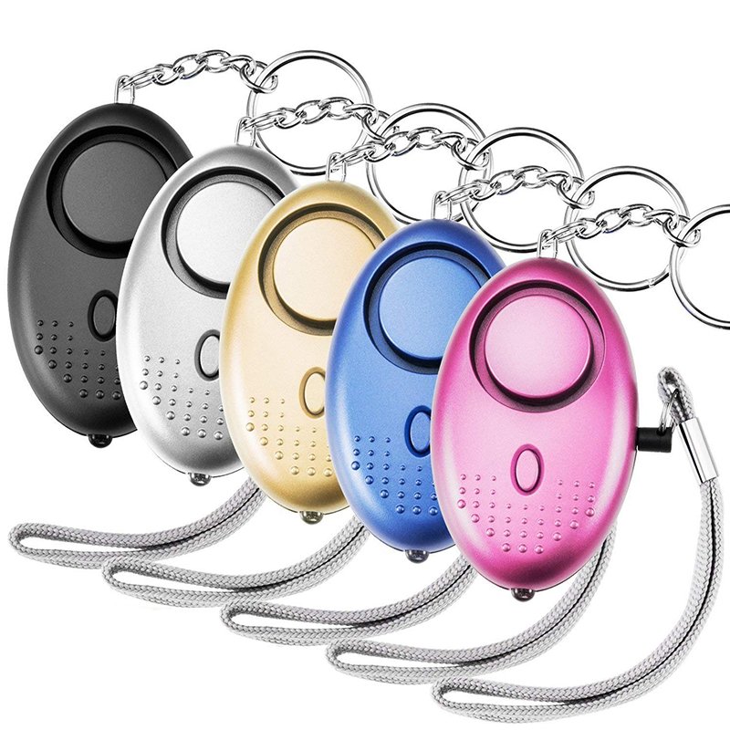 XANES ZQ-032 130db Super Loud Emergency Self Defense Personal Security Alarm Keychain Light Flashlight Mini Portable For Women Kids Elders 2