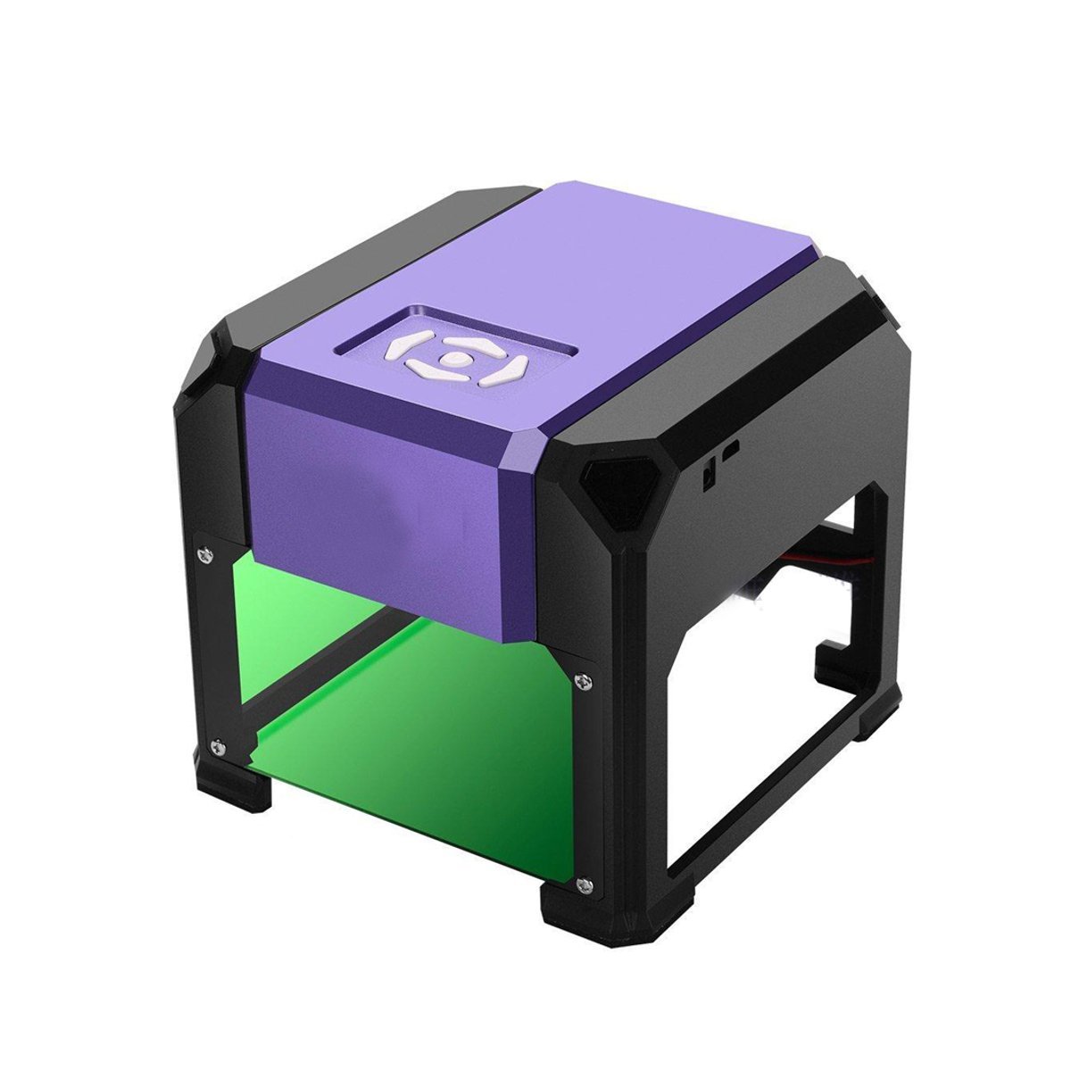 3000mW Purple DIY Laser Engraving Machine Desktop Logo Marking Engraver Mark Carver Printer 1