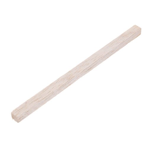 5Pcs/Set 10x10x200mm Square Balsa Wood Bar Wooden Sticks Strips Natural Dowel Unfinished Rods for DIY Crafts Airplane Model 6