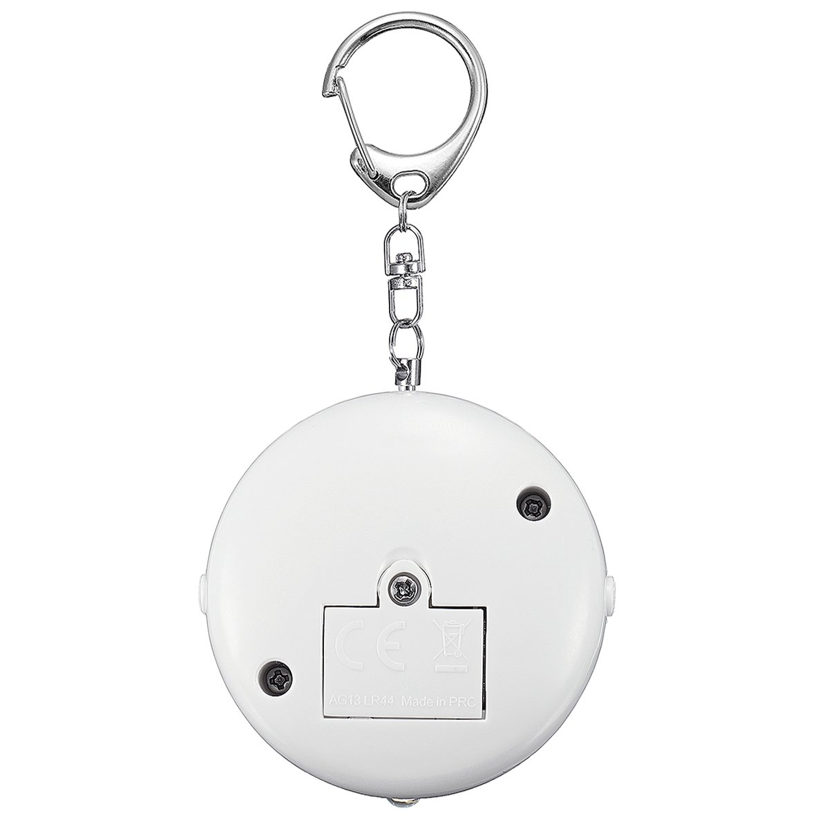 125dB Loud Portable Round Shape Bag Keychain Anti Theft Personal Security Alarm with Bright LED Light 6 125dB Loud Portable Round Shape Bag Keychain Anti Theft Personal Security Alarm with Bright LED Light - Image 6