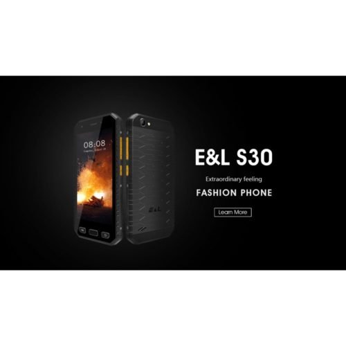 EL S30 4.7" IP68 Waterproof Mobile Phone 2GB + 16GB 2950mAh Dual SIM 4G LTE Outdoor Smartphone 4