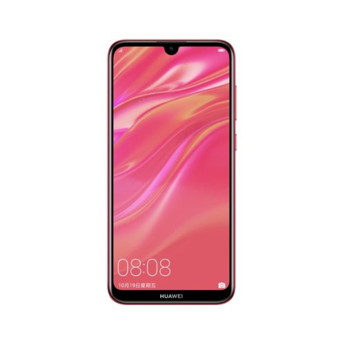 Global Rom Huawei Enjoy 9 Mobile Phone 6.26" 3+32GB Huawei Y7 Pro 2019 Smartphone 4000mAh Coral red 9
