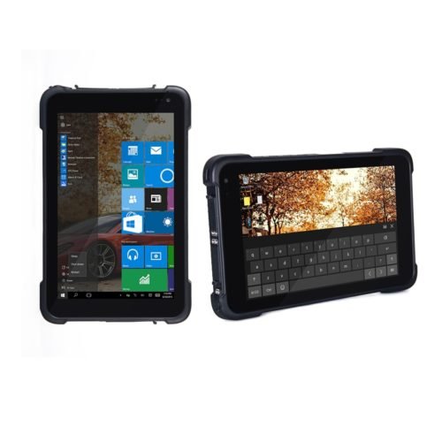 8" Rugged Windows 10 Android Tablet with 1D 2D Bar code Scanner Reader 2
