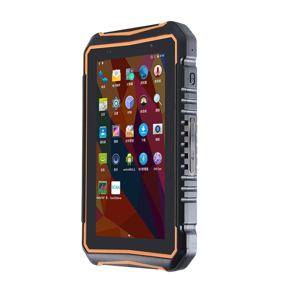 Waterproof 7" Touch Screen Mobile Rugged Tablet with Barcode Scanner RFID reader 4 Waterproof 7" Touch Screen Mobile Rugged Tablet with Barcode Scanner RFID reader - Image 4