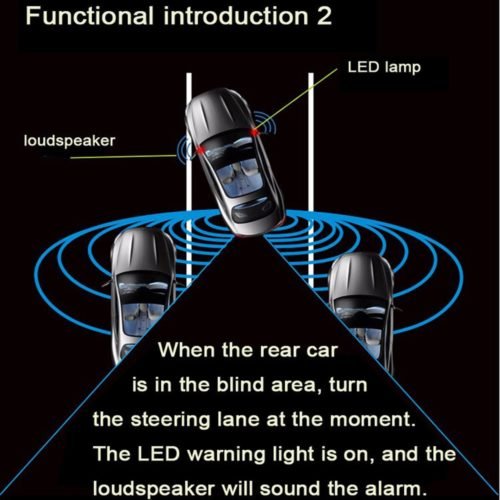 Car Blind Spot Mirror | Radar Detection System 3