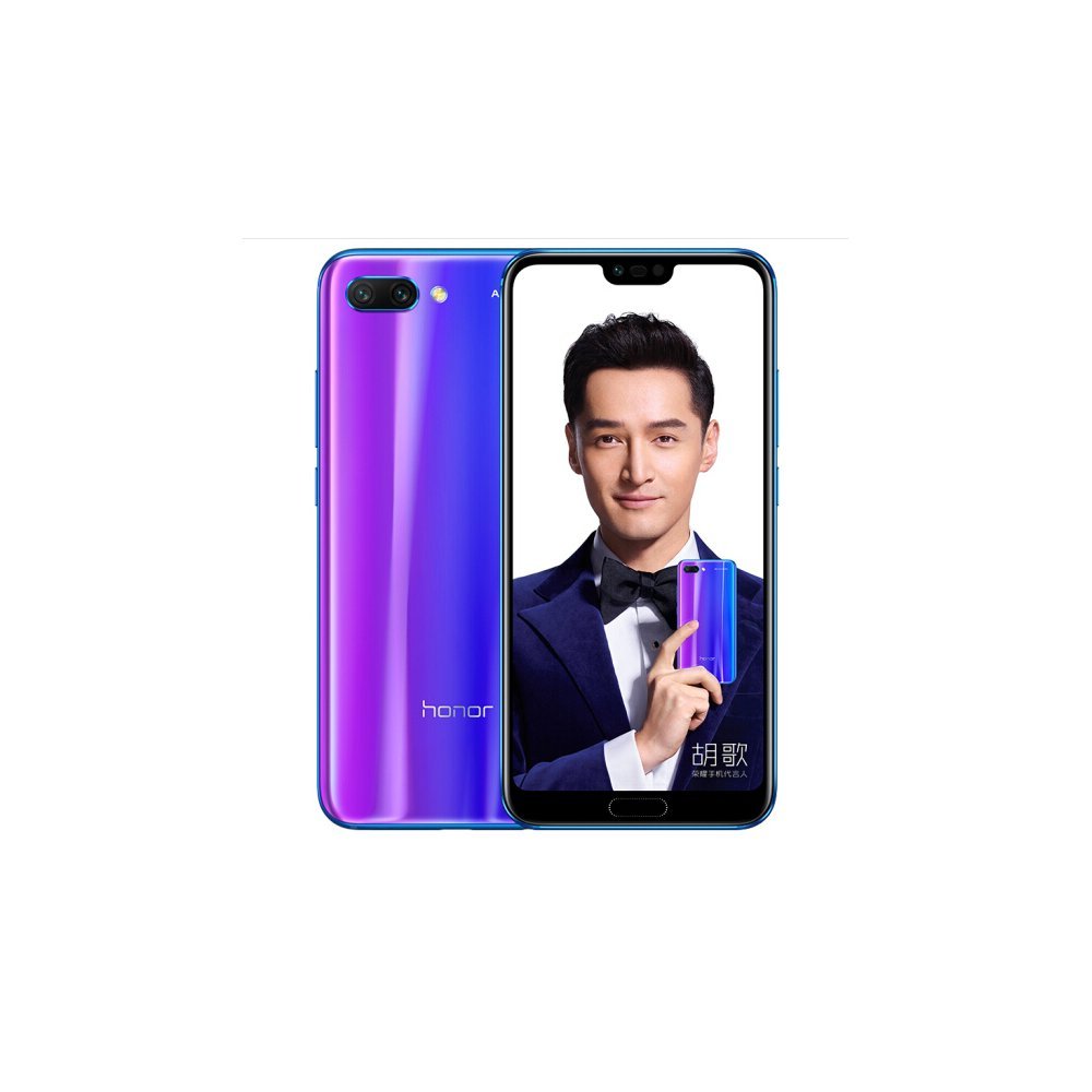 Huawei Honor 10 Mobile Phone Android 8.1 Kirin 970 Octa Core 4GB+128GB 19:9 Full Screen 5.84 Inch AI Camera Smartphone - Blue 1