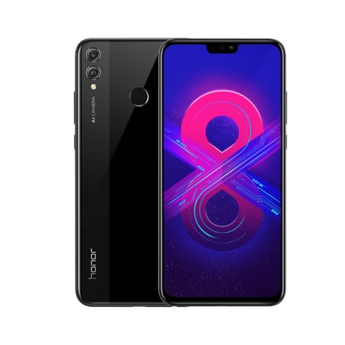 Huawei Honor 8X Mobile Phone 6.5 inch 4+128GB Android 8.1 Kirin 710 Octa Core 4G Smartphone Dual Rear Camera US Version - Black 1