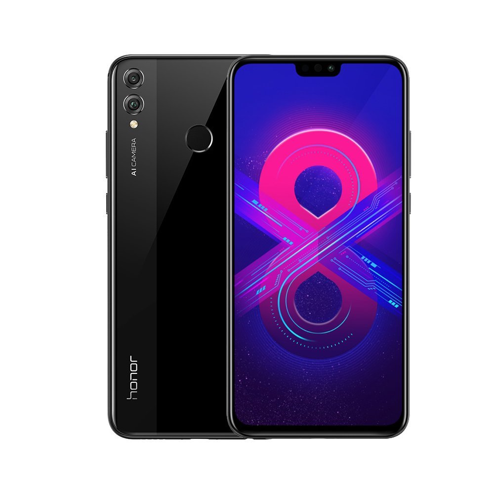 Huawei Honor 8X Mobile Phone 6.5 inch 4+128GB Android 8.1 Kirin 710 Octa Core 4G Smartphone Dual Rear Camera US Version - Black 2