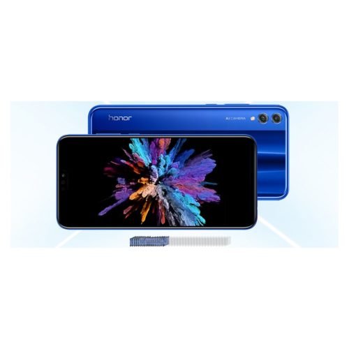 Huawei Honor 8X Mobile Phone 6.5 inch 4+64GB Android 8.1 Kirin 710 Octa Core 4G Smartphone Dual Rear Camera US Version - Blue 8