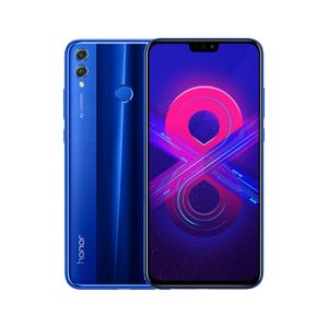 Huawei Honor 8X Mobile Phone 6.5 inch 4+64GB Android 8.1 Kirin 710 Octa Core 4G Smartphone Dual Rear Camera US Version - Blue