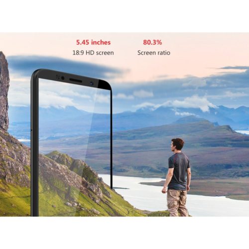 Lenovo A5 Smartphone - 3GB RAM 16GB ROM, 5.45 Inch Display, Android 8.1, 4000mAh Battery (Black) 5