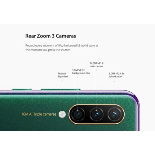 Lenovo Z6 Lite 4+64GB Snapdragon 710 Octa Core Triple Back Cams 6.3 Inch 19.5:9 Water Drop 4050mAh Smartphone - Green 7