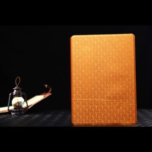 Slim Folio Book Style Maze Grain Stand Leather Case For iPad Air 2