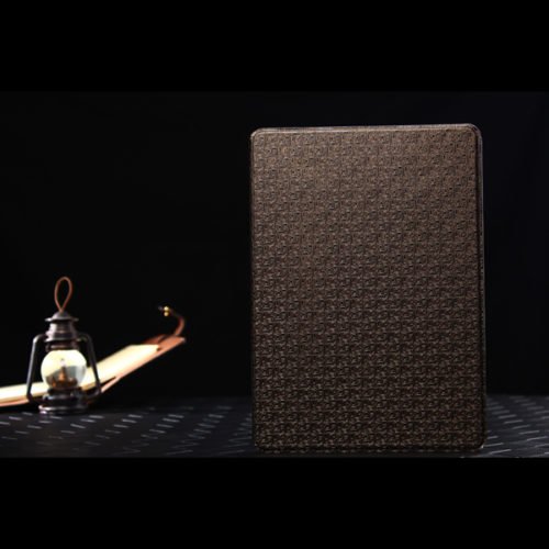 Slim Folio Book Style Maze Grain Stand Leather Case For iPad Air 2 17