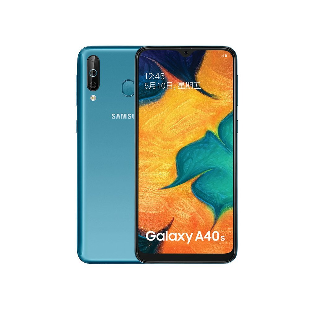 Samsung Galaxy A40s 6+64GB 4G LTE Android Smartphone 6.4 Inch 5000mAh unlock Mobile phone Water Blue 1
