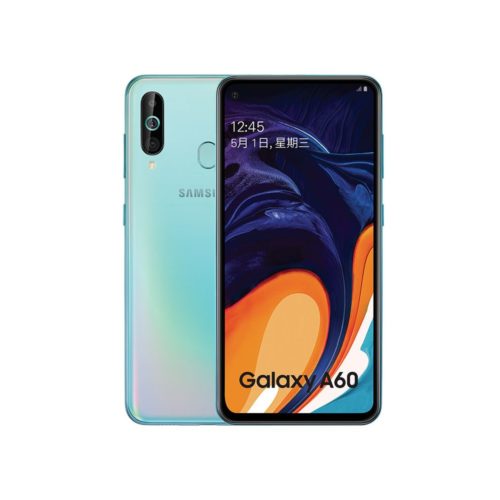 Samsung Galaxy A60 6+128GB 4G Android Smartphone 6.3 inch Full Scree 3500mAh 32MP Camer NFC Cellphones Tannin Shoal Blue 1