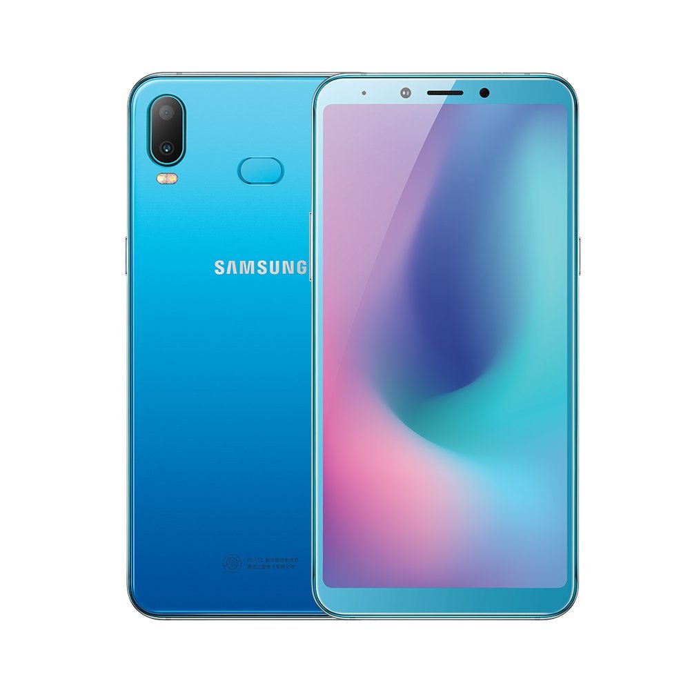 Samsung Galaxy A6s G6200 Smartphone 6.0" 6GB RAM 128GB ROM Mobile Phone 3300mAh Flower Blue 1