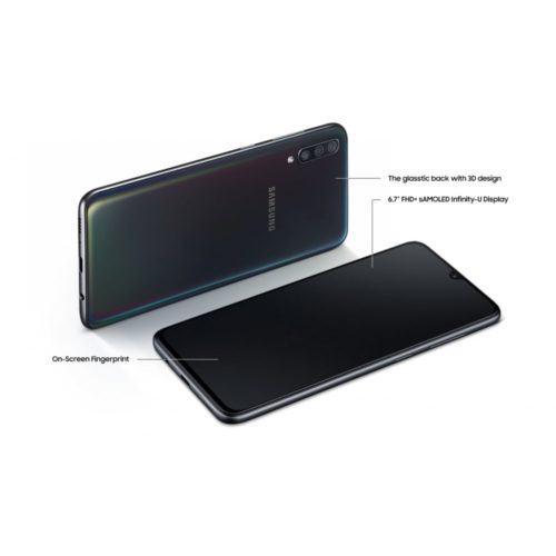 Samsung Galaxy A70 4G Smartphone 6.7 " Water Drop Screen 6GB 128GB Front Camera 4500mAh Laser Black 18