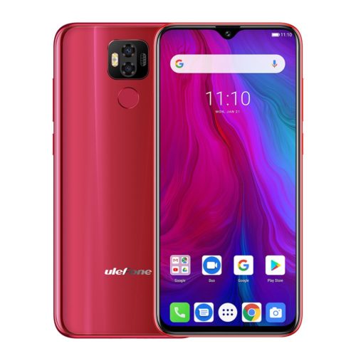 Ulefone Power 6 4G LTE Smartphone Android 9.0 6350mah 6.3" 4GB 64 GB Global Mobile Phones Red 3