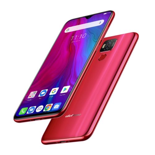 Ulefone Power 6 4G LTE Smartphone Android 9.0 6350mah 6.3" 4GB 64 GB Global Mobile Phones Red 5