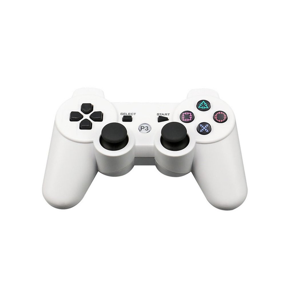 Wireless Bluetooth Game Controllers Game Gamepad for Sony PS3 White 2