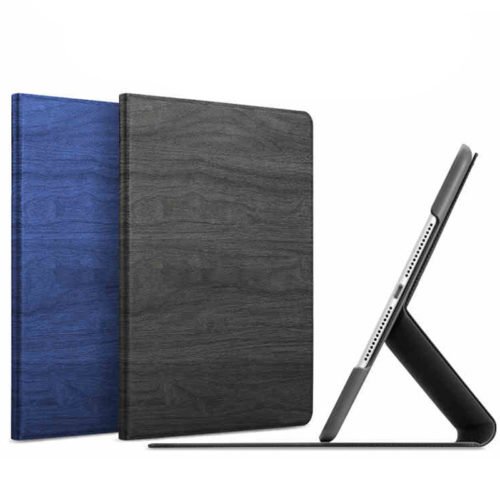 Wood Grain Pattern Smart Sleep Kickstand Tablet Case For iPad Air/Air 2/New iPad 2017/iPad 2018 2
