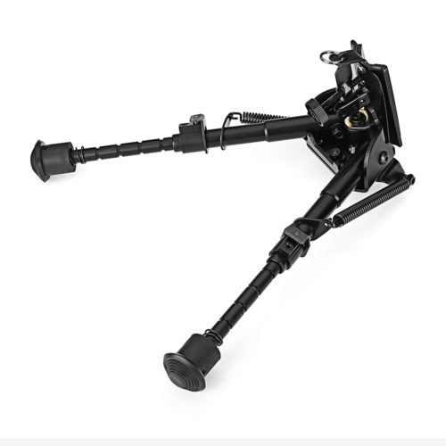 6-9 Inches Pendulum Head Swing Tactical Bipod Adjustable Spring Sling Notch Leg Stud Mount 4