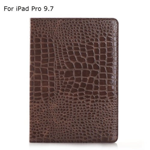 Crocodile Pattern PU Leather Flip Fold Card Slot Wallet Stand Tablet Case For iPad Pro 9.7 inch 9
