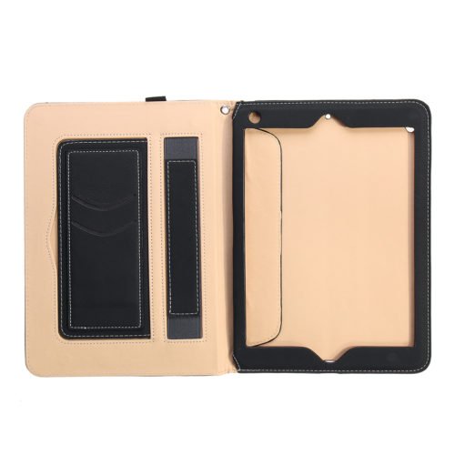 Auto Sleep/Wake Up Card Slots Strap Grip Stand Holder Tablet Case For iPad Pro 10.5 Inch/iPad 9.7 Inch 2018/iPad 9.7 Inch 2017/iPad Pro 9.7 Inch/iPad Air/Air 2 5