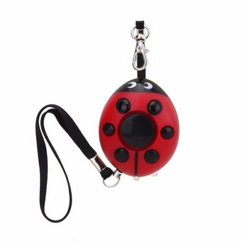 Beatles Portable Mini Speaker Defense Personal Alarm Key Chain With LED Flashlight For Women 1