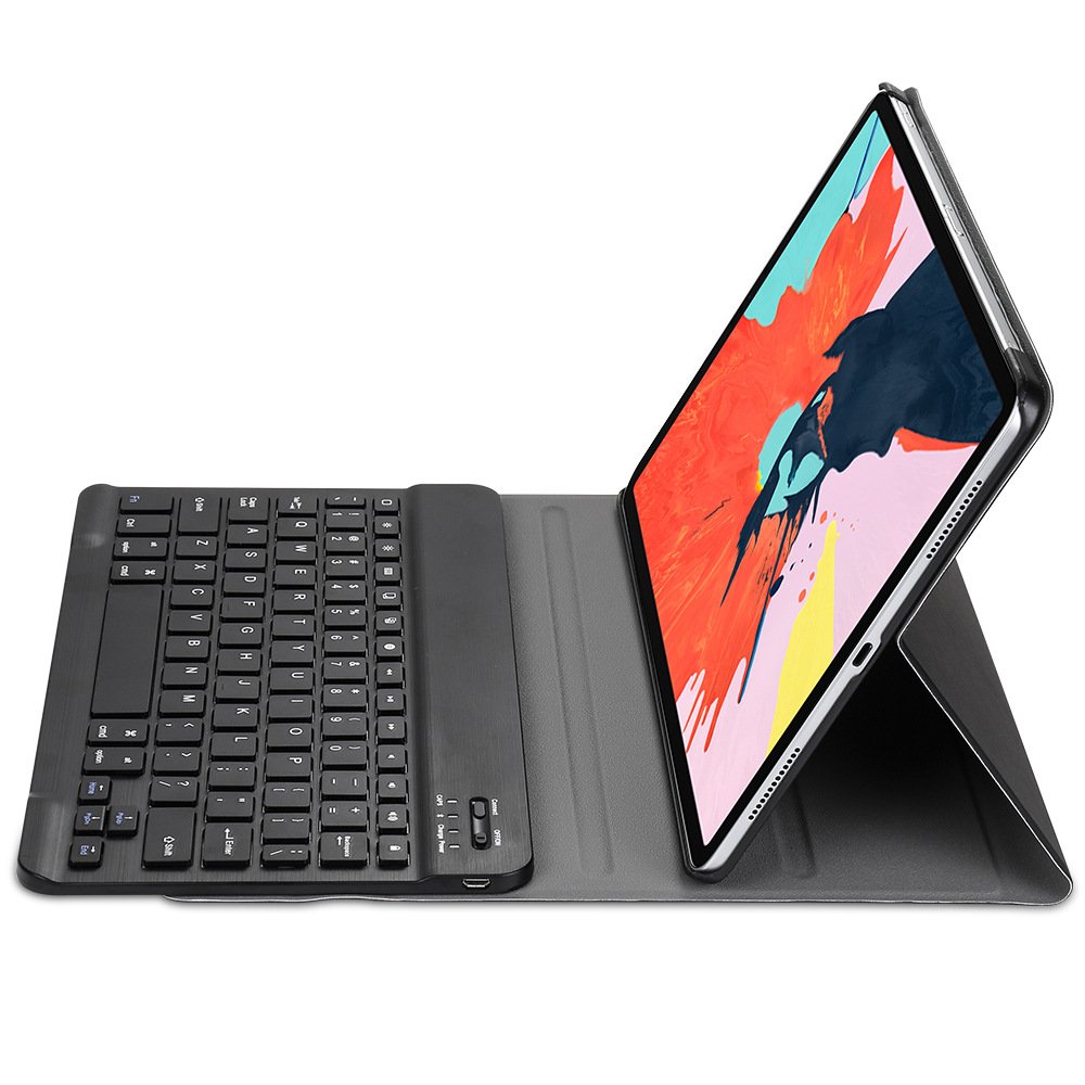 bluetooth Detachable Magnetic Auto Sleep Wake Up Keyboard Flip Kickstand Case For iPad Pro 11 Inch 2018 2 bluetooth Detachable Magnetic Auto Sleep Wake Up Keyboard Flip Kickstand Case For iPad Pro 11 Inch 2018 - Image 2
