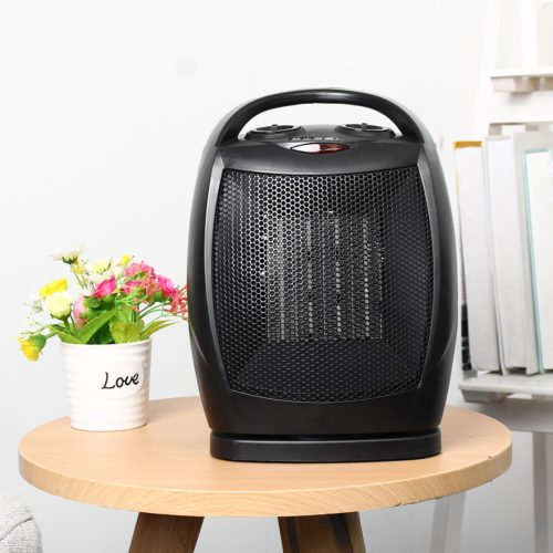 Portable Silent Heater Heating Fan Electric Room Office Thermostat Warm Machine 7