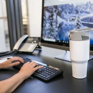 Airwirl 2 In 1 Portable Cooling And Herting System Air Conditioner & Warm Fan Cool Soothing Wind Colder Warm Fan  For Home Office