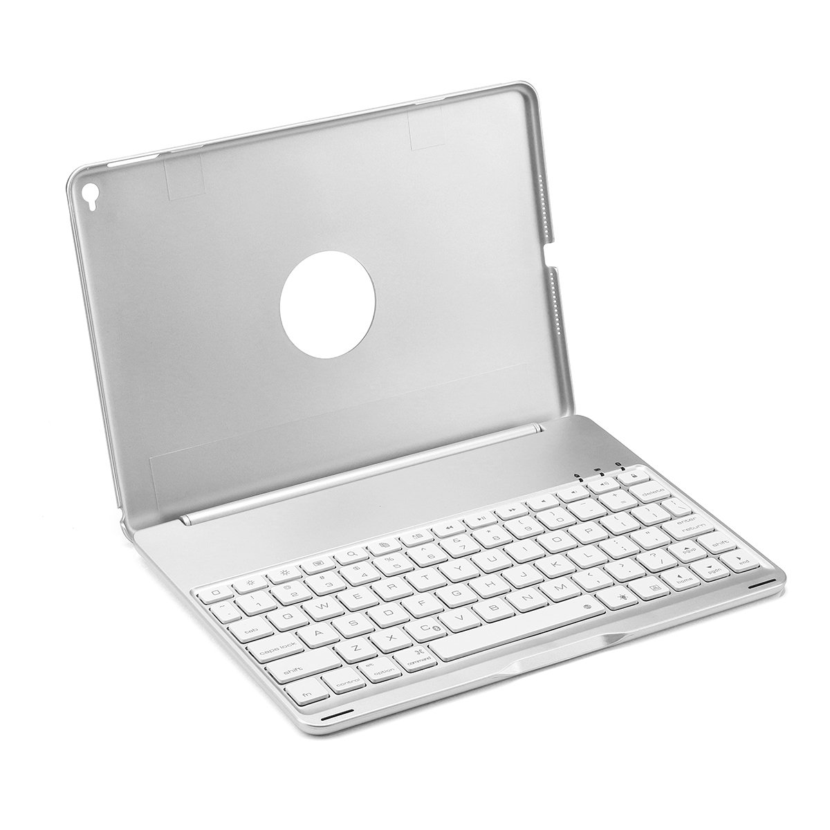 7 Colors Backlit Aluminum Alloy Wireless bluetooth Keyboard Case For iPad Air/iPad Air 2 10 7 Colors Backlit Aluminum Alloy Wireless bluetooth Keyboard Case For iPad Air/iPad Air 2 - Image 10