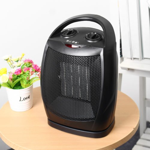 Portable Silent Heater Heating Fan Electric Room Office Thermostat Warm Machine 8