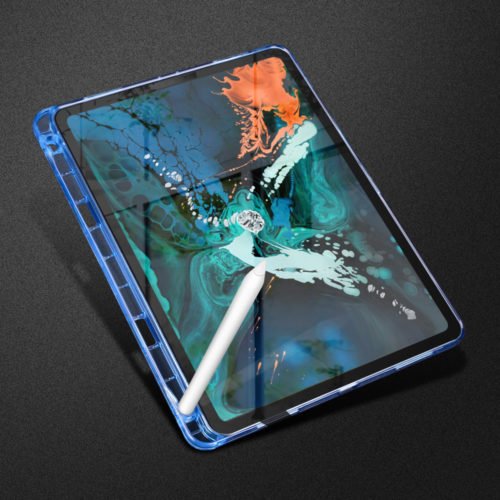 Bakeey Clear Shockproof Tablet Case With Pencil Holder For iPad Pro 12.9 Inch 2018 3