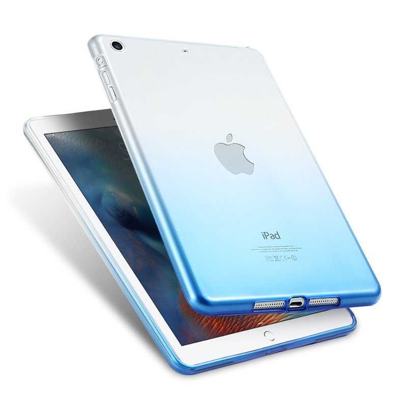 Gradient Color Transparent Soft TPU Case For iPad Air/Air 2 2