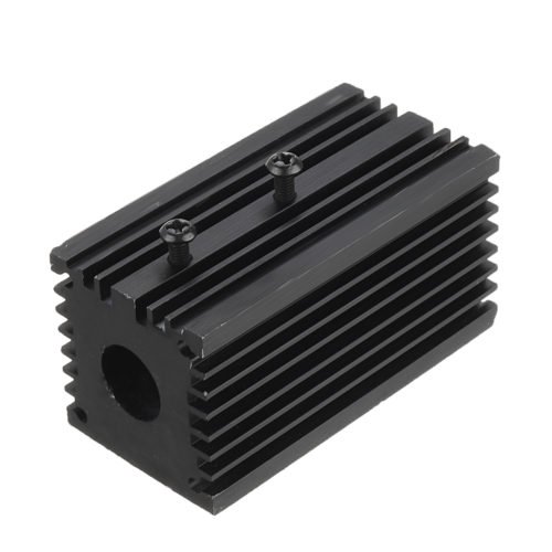 62x32x32mm 12mm Aluminum Heat Sink Groove Fixed Radiator Seat for 12mm Laser Diode Module 5