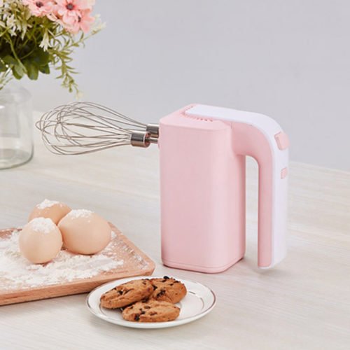 PINK BUNNY PB-8812 Kitchen 30W Electric Wireless Egg Beater Household Portable Mini Egg Cream Bread Baking Mixer 3