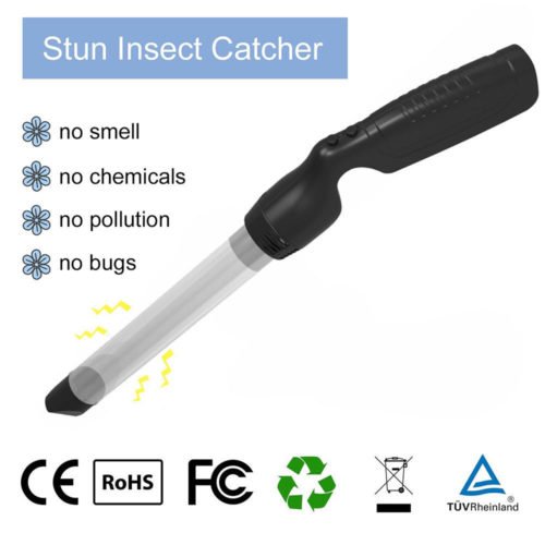 Little Sucker Spider Vacuum LED Insect Suction Trap Catcher Fly Bugs Buster 3