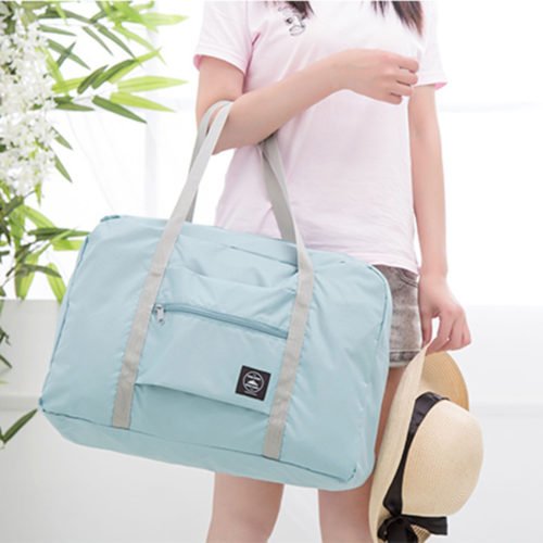 IPRee® Portable Travel Storage Bag Waterproof Polyester Folding Luggage Handbag Pouch 9