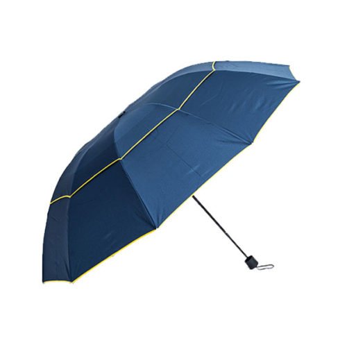 Banggood Golf Umbrella Double Layer Windproof Anti-UV Umbrella 3-4 People Three Folding Sunshade 3
