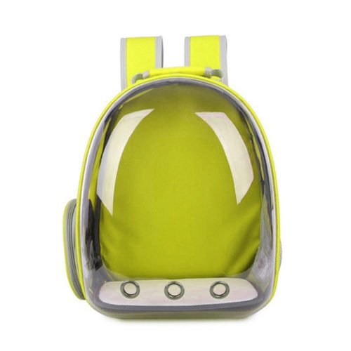 Dog Cat Transparent Space Capsule Breathable Shoulder Bag Pet Outside Travel Portable Carry Backpack 9