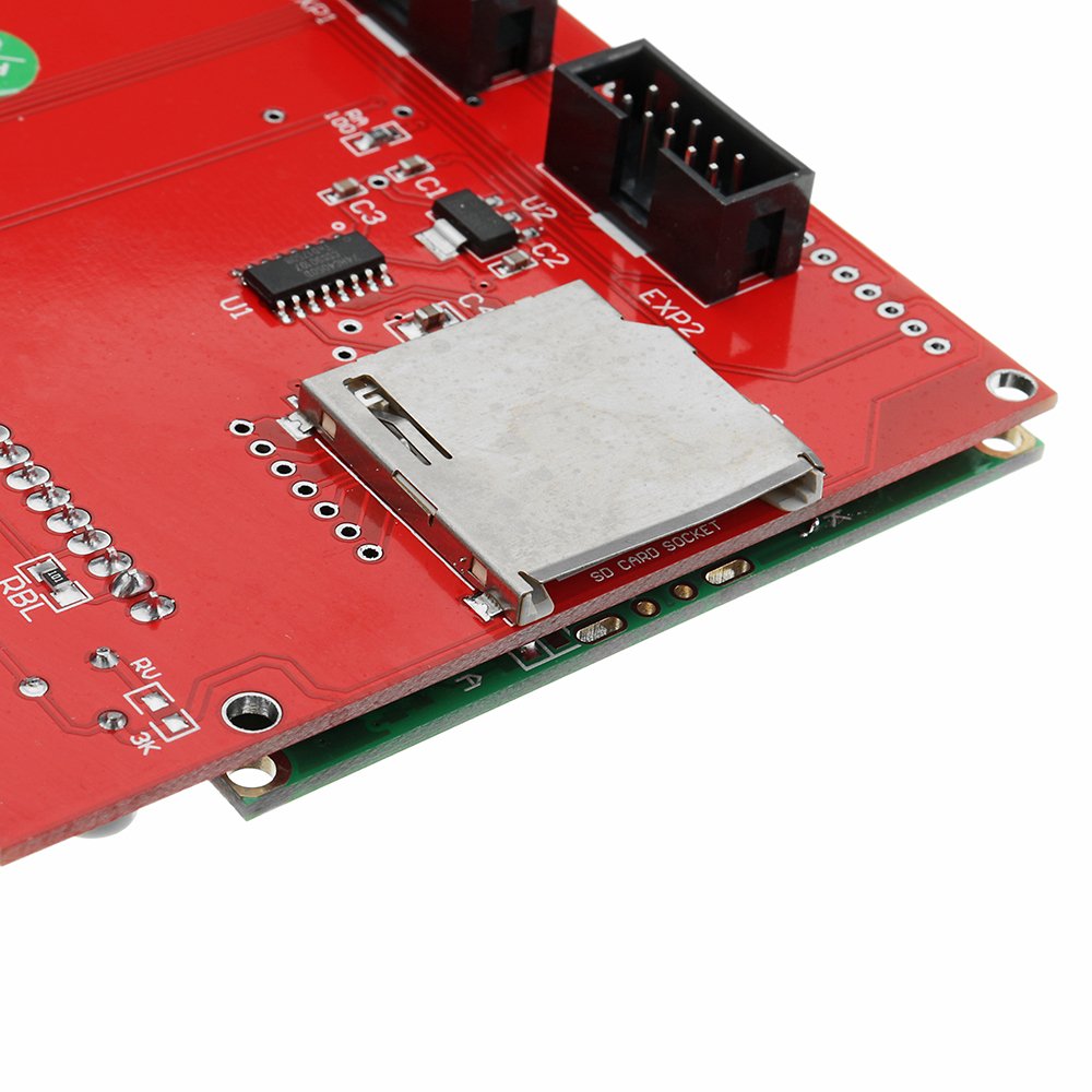 3D Printer Mainboard Kit RAMPS 1.4 + Arduino Mega 2560 + DRV8825 + 12864LCD + PCB Heat Bed MK2B 7 3D Printer Mainboard Kit RAMPS 1.4 + Arduino Mega 2560 + DRV8825 + 12864LCD + PCB Heat Bed MK2B - Image 7