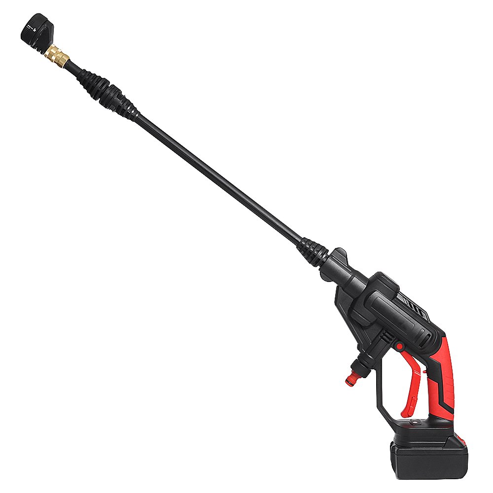 Multifunctional Cordless Pressure Cleaner Washer Gun Water Hose Nozzle Pump with Battery 2 Multifunctional Cordless Pressure Cleaner Washer Gun Water Hose Nozzle Pump with Battery - Image 2