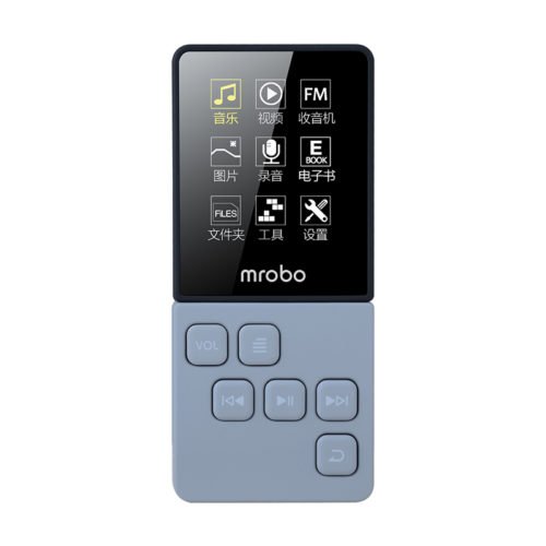 Mrobo C6 8GB FM Radio Receiver MP3 Music Player Voice Record Support 64G TF Card E-book 7