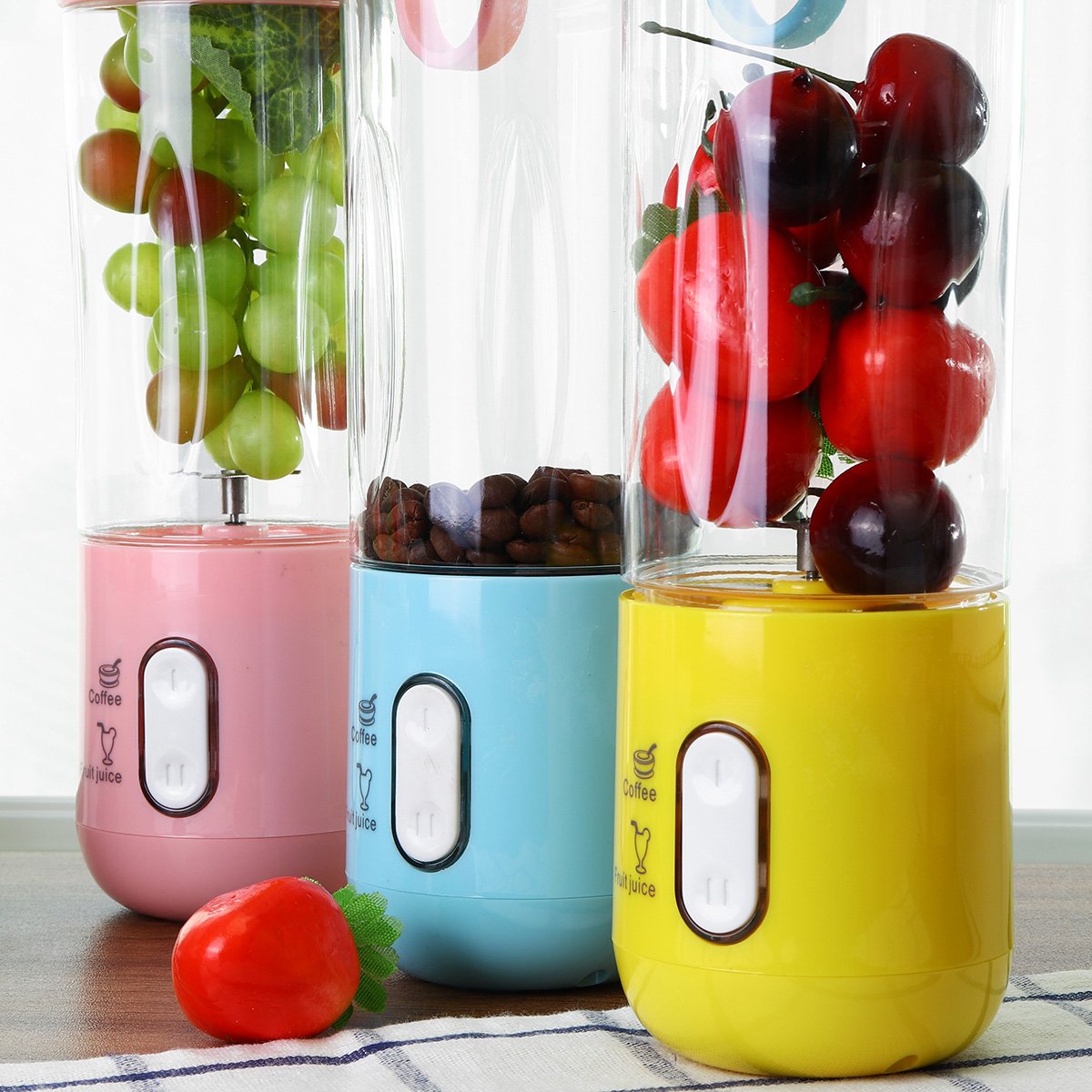 400ml USB Electric Fruit Juicer Smoothie Blender Portable Travel Coffee Maker Bottle Juice Cup 12 400ml USB Electric Fruit Juicer Smoothie Blender Portable Travel Coffee Maker Bottle Juice Cup - Image 12