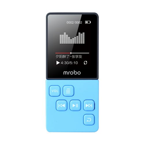 Mrobo C6 8GB FM Radio Receiver MP3 Music Player Voice Record Support 64G TF Card E-book 5
