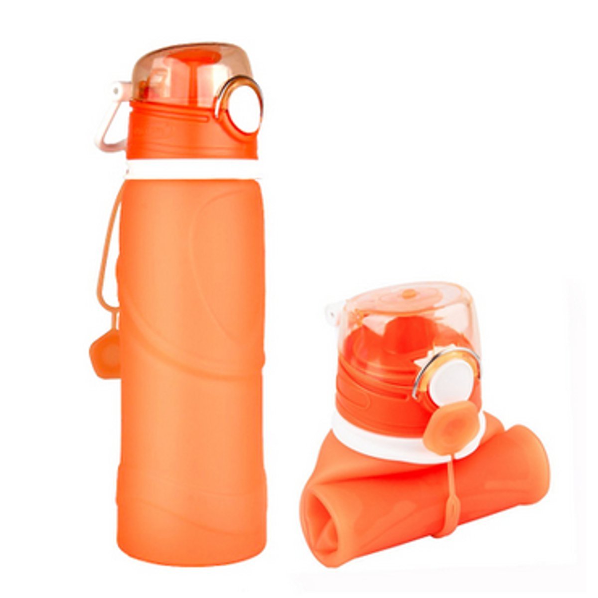 BIKIGHT 750ML Folding Bottle Sports Camping Traveling Portable Frosted Water Bottle 11 BIKIGHT 750ML Folding Bottle Sports Camping Traveling Portable Frosted Water Bottle - Image 11