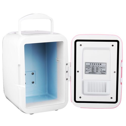 4L Portable Mini Fridge USB Freezer Refrigerator Cooler Warmer Auto Car Travel Outdoor Camping 4